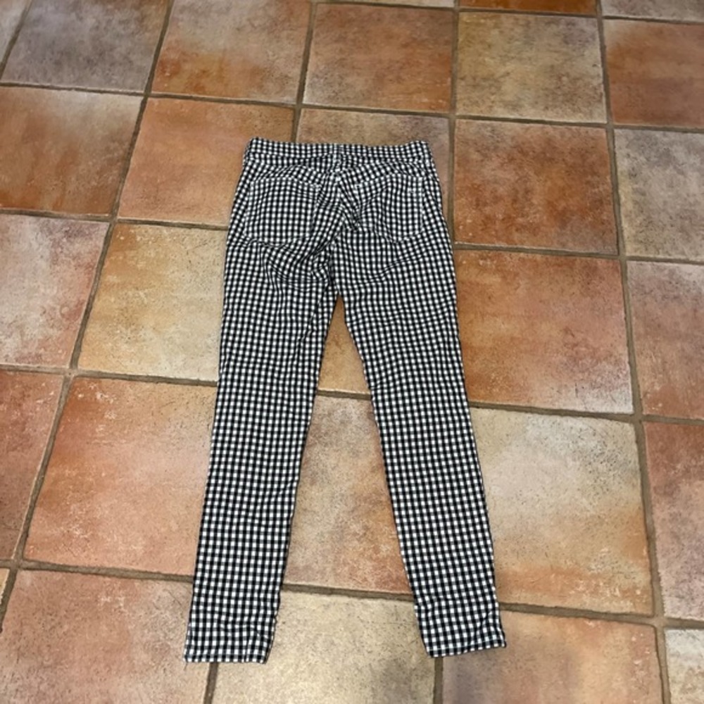 Rag & Bone 10” Capri gingham check pant - Picture 7 of 8
